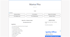 Desktop Screenshot of mamapho.net